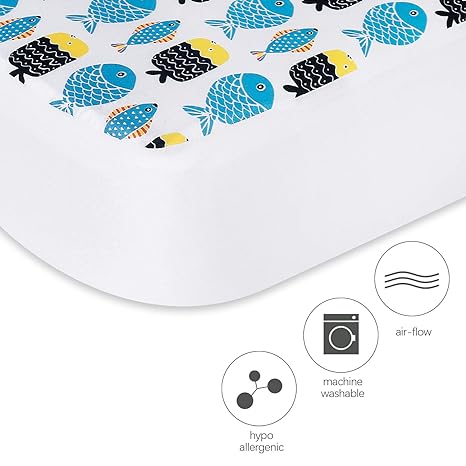 Crib Sheet - 2 Pack, Ultra Soft Microfiber, Whale (for Standard Crib  Toddler Bed) on Sale