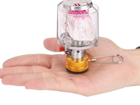 Mini Portable Tent Outdoor Hanging Glass Lamp Hot on Sale