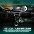 Carflix Portable Wireless CarPlay Screen for Car- 10.26 Inch Car Play Screen & Stereo Compatible with Android Auto and Apple CarPlay - Multimedia Player, Bluetooth, Navigation Screen for All Vehicles Discount