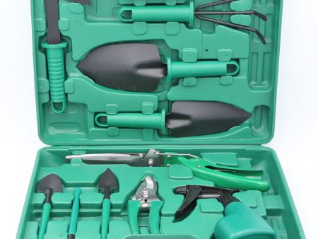 Ten-piece gardening tool set Online now