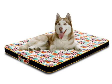 Thickened Pet Printing Canvas Dog Mats Dog Bed Mats Dog Bed Mattresses on Sale